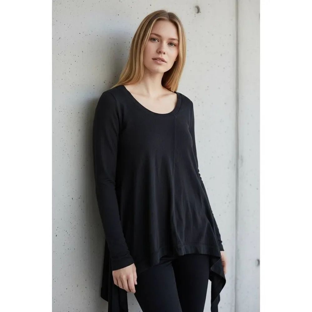 All Saints Black Long Sleeve Size 2